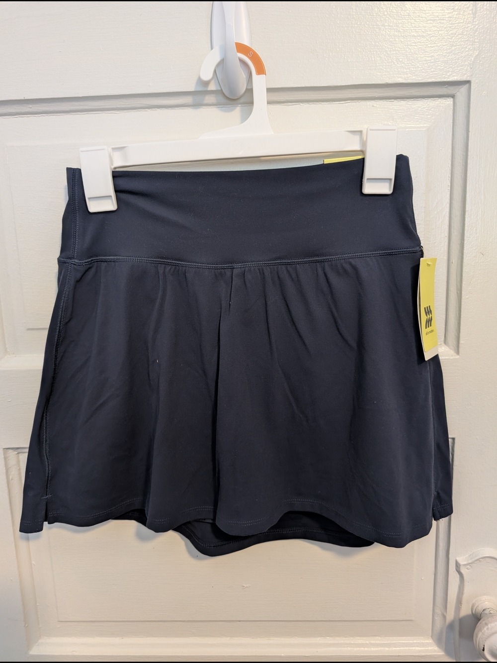 Tennis Prep Athletic Sporty Women's Navy Blue Athletic Skort w/ Side Pockets - Picture 1 of 6